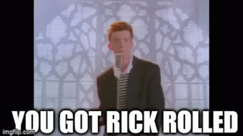 Rick Astley – Never Gonna Give You Up (Rickroll GIF)